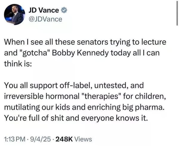 JD Lays into Hypocrite Senators